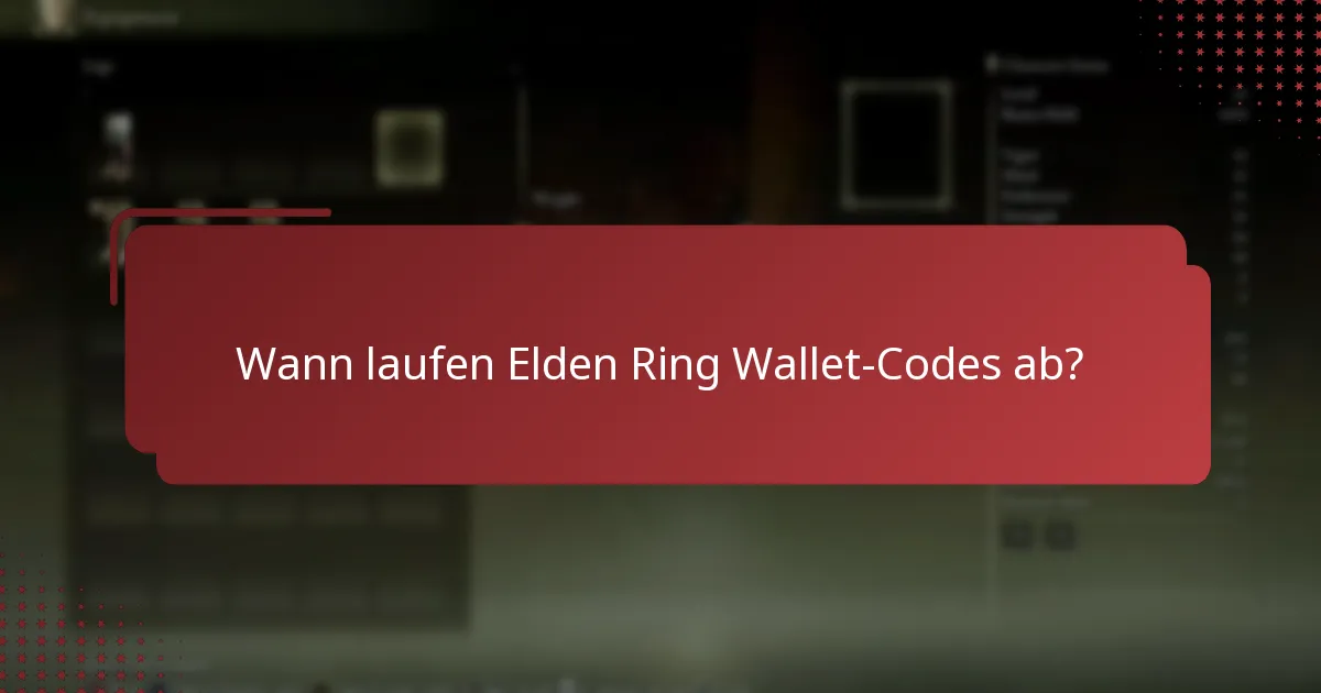 Welche Nutzungseinschränkungen gelten für Elden Ring Wallet-Codes?
